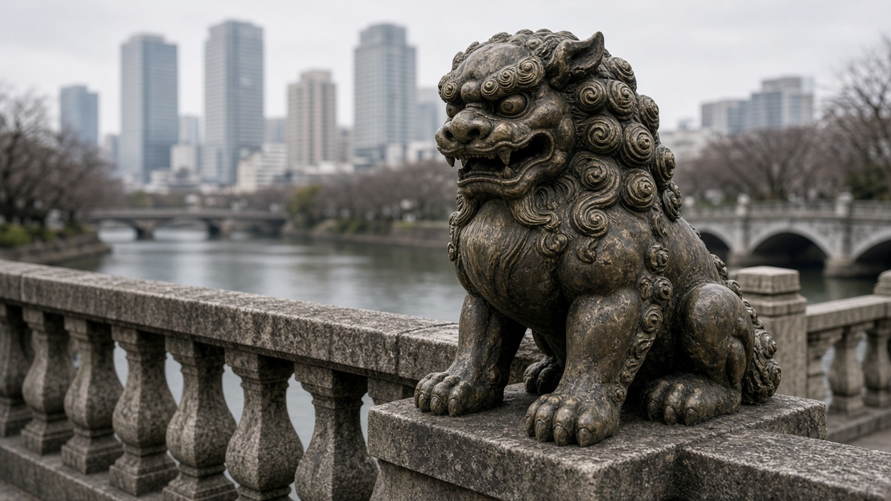 日本橋の獅子像に刻まれた物語を読む